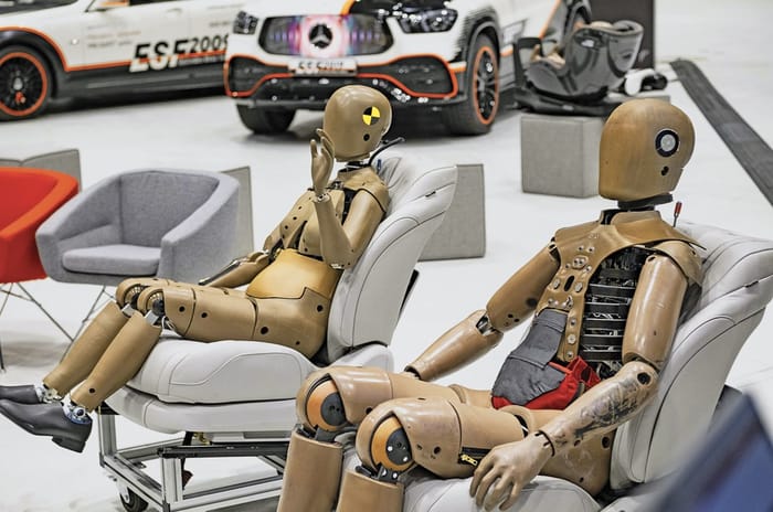 Female crash test dummies